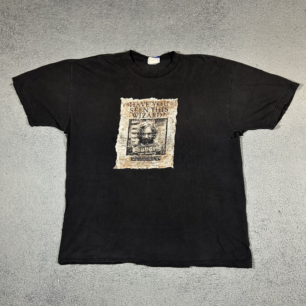 Harry Potter Shirt 2004 Movie Rare Sirius Black Prisoner Of Azkaban Sz XL #3497